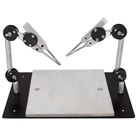Third Hand Soldering Board Station w/ 6" x 6" Transite Heat Resistant Board Jewelry Making Tool