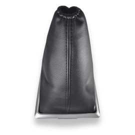 1neiSmartech Headphones and Frame for Gear Knob Set Compatible with Ford Focus MK2 MKII 2004-2007 Faux Leather Colour Black Small Frame