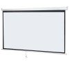 Segawe 80 Inch Projector Screen 16:9 4K HD Manual Pull