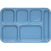 Carlisle FoodService Products Plastic Melamine Tray, Right Hand Tray, Heavyweight
