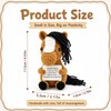 Efuwfugc Crochet Horse Gift for Girls and Women, Equestrian Gifts