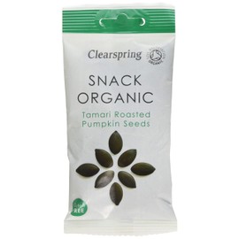 Clearspring Organic Tamari Roasted Pumpkin Seeds, 30g