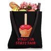Virginia State Fair Caramel Apple Candy County Fair Tote Bag
