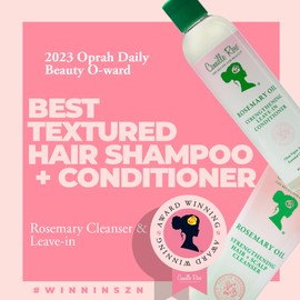 Camille Rose Rosemary Oil Hair and Scalp Cleanser with Castor, Peppermint & Rosemary Oils to Encourage Hair Growth & Remove Build Up, 8.5 fl oz