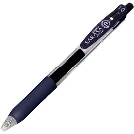 Zebra Sarasa Clip Pen 1.0 mm, Blue/Black (JJE15-FB)