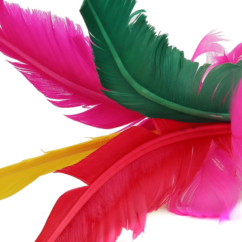 30Pcs Kick Shuttlecock Colorful Chinese Jianzi for Foot Sports Outdoor