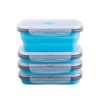 Collapsible Food Storage Containers with Airtight Lid & Air Vent,