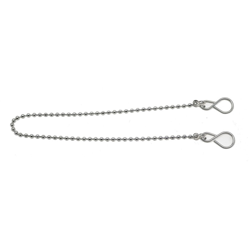 fiXte Replacement Sink Plug Shower Bath Chrome 38mm (1 1/2")