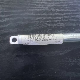 Alumnicolor Alumicolor Engineer Scale Mechanical Metric Pocket Scale 15cm 7" Silver