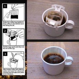 SHO Tokyo Diet Coffee Cinnamon Roasted Caramel, 3 Pack (7 Drip Bags each) – Drip Coffee, Single Serve Coffee Bags, Camping Pour Over Coffee, Perfect Coffee Bags for Travel and On-the-Go