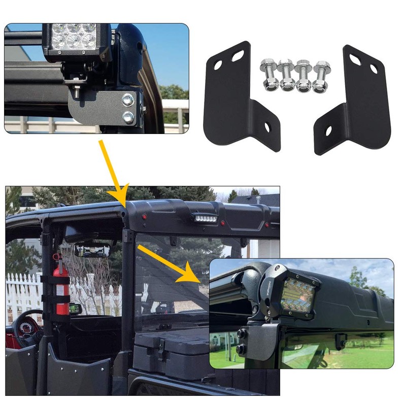 Samman Rear Roof Pillar Roll Cage Bar Reverse LED Backup