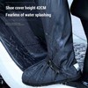 High Tube PVC Waterproof Shoe Covers Reusable Rain Boot Shoe