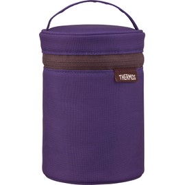 サーモス(THERMOS) ランチバッグ ダークパープル Jbq・Jbu・Jbi-380・Jbj・Jbm 用 スープジャーポーチ REC-003 DK-P