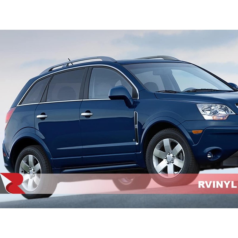 Rvinyl Pillar Post Window Trim Compatible with Saturn Vue 2008-2009