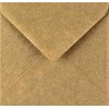 12 x 130mm x 130mm (5x5) Brown Ribbed Recycled Envelopes