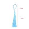 100pcs 13cm/5 Inch Silky Floss bookmark Tassels with 2-Inch Cord