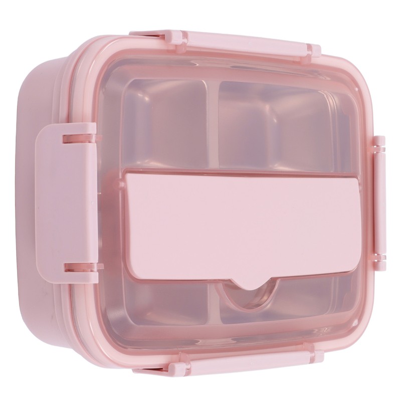 Lunch Box 4 Compartments 304 Stainless Steel Tableware Portable Lunch