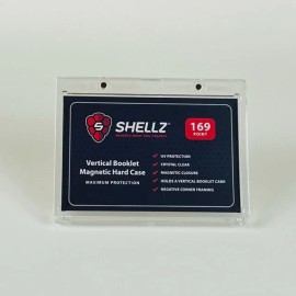 Shellz Vertical Booklet Magnetic Card Holder 169PT - Box of 20 Holders