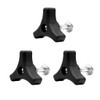LICQIC 3 Sets Universal Lawnmowers Handle Wing Nut And Bolt,