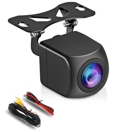 Inefala IP68 Reversing Camera 170° Waterproof Car Camera DC 12V AHD/CVBS Super Night Vision Car Camera 6M Cable for Caravan/Car/Truck/SUV/Motorhome/Van 12V