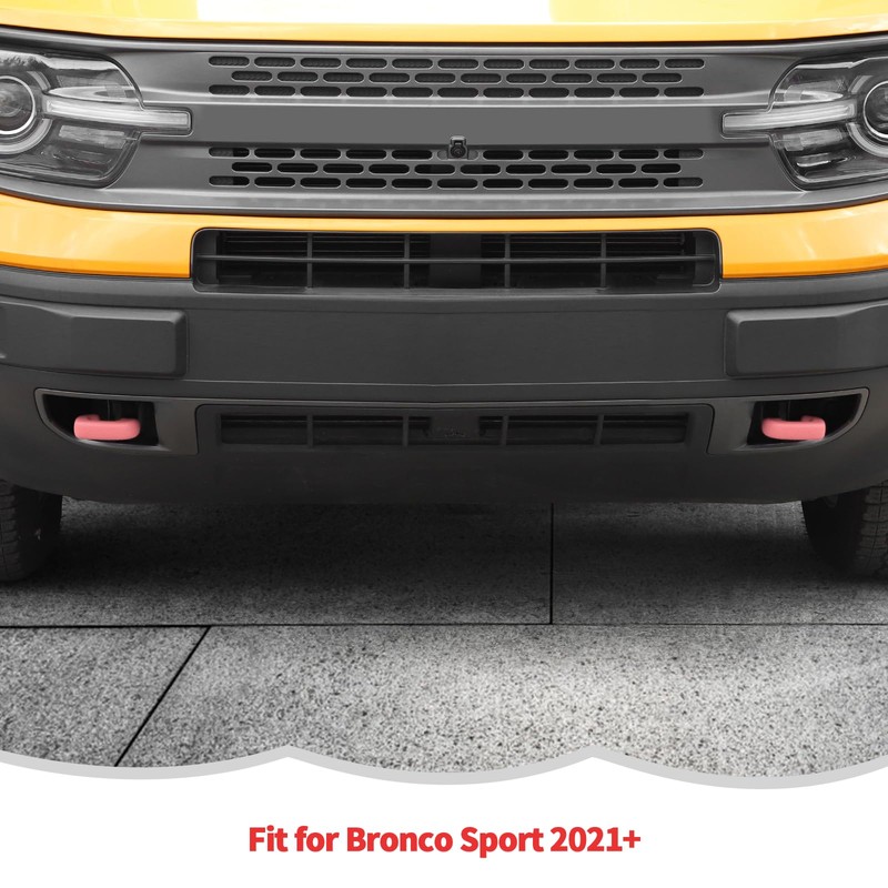 RT-TCZ Tow Hook Covers Bumper Tow Hook Covers Rubber Protector