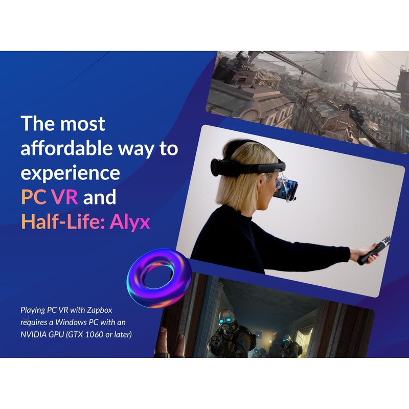 | Zapbox 4 | Next-gen iPhone VR Headset with 2