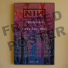 Nine Inch Nails 11x17 FRAMED POSTER Tension World Tour 2013