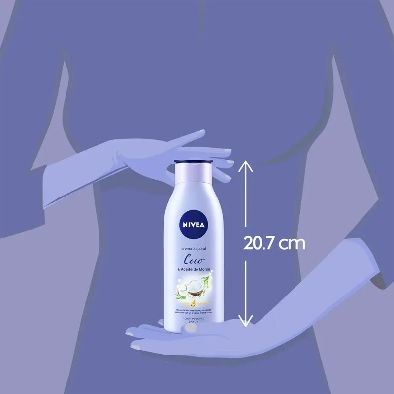 Crema Corporal Nivea Senses Coco Y Monoï 400ml