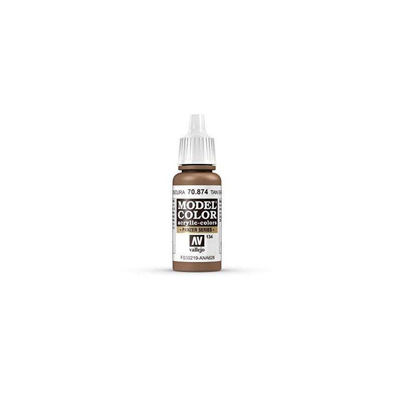 Colour Vallejo Model Colour 70874 Tan Earth (17 ml)