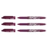 PILOT Frixion Ball 07 Erasable Rollerball Pens Medium Tip Burgundy