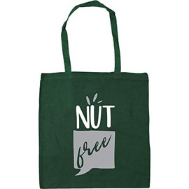 Hippowarehouse Nut Free Tote Shopping Gym Beach Bag 42cm x38cm, 10 litres