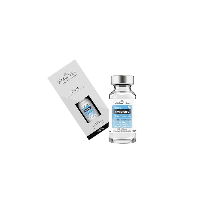 PLATINUMMAX KIT de 3 Sueros Faciales 10 ml cu (Coenzima