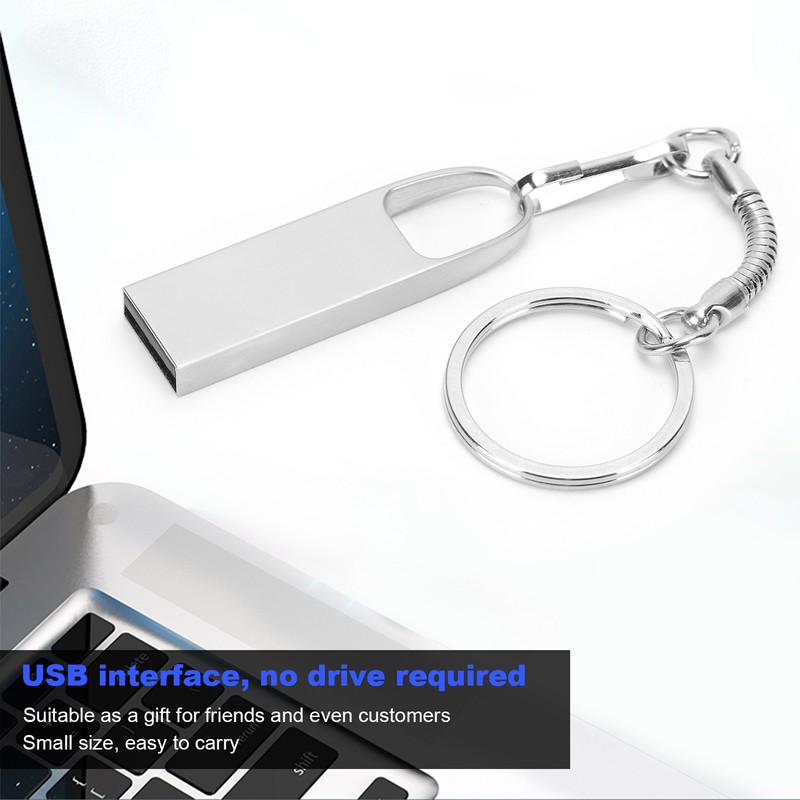 U Disk Mini Metal Portable USB 2.0 Flash Drive Memory