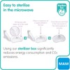 MAM Nipple Shields Size Small (Pack of 2), Breast Shields