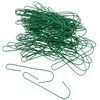 150 Green Assorted Sizes Plastic Bauble Hooks Christmas Tree Decoration