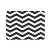 Premier Housewares 1203624 Chevron Placemats - Set of 4, Black/White,