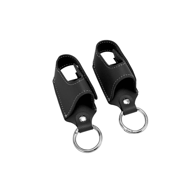 Yinhing 2pcs PU Leather Asthma Inhaler Holder,Portable Asthma Inhaler Holder