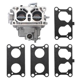 JAVOUKA Carburetor Carb with Gaskets kit, for Kawasaki FD750D Engine, 15003-2879, 15003-2977, 15004-1046