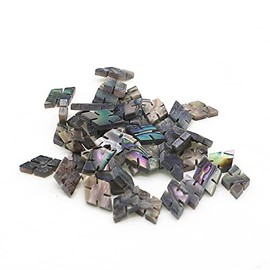 Guitar Fingerboard Fret Inlay Dots New Zealand Abalone 13 * 8 * 2mm Diamond Rhombus DIY Guitar Ukulele Banjos Mandolin 20pcs/Set