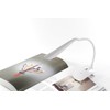 Daylight Company DN1380 Smart Clip-on Lamp, White, 12.00 x 35.00