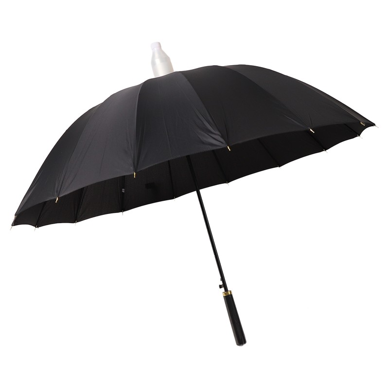 Large Umbrella Automatic Open 16 Ribs Waterproof with Cover Long