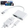 usb c hdmi adapter 2 in 1