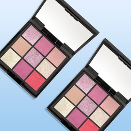 Zermat Eleganzza, Pink Flamingo Eyeshadow Set, 9 shades