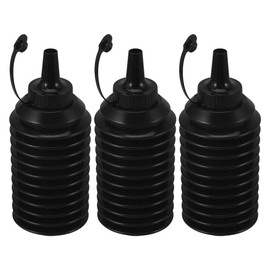 UPKOCH 3pcs Bullets Beads Bottle Blaster Refill Container Foldable Gel Ball Bottle 600ml Ammo Ball Bottle Liquid Toy Bead Holder Outdoor Game Accessories