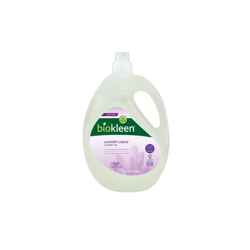 Biokleen Natural Laundry Detergent - 300 HE Loads - Liquid,