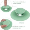 Bathtub Drain Stopper - 5 Pack Silicone Tub Stopper and