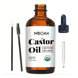 Aceite De Ricino Para El Crecimiento De La Línea Del Cabello
