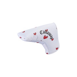 ODYSSEY LOVE CALLAWAY BLADE WHT 24 Putter Head Cover (Blade Type) White Women's