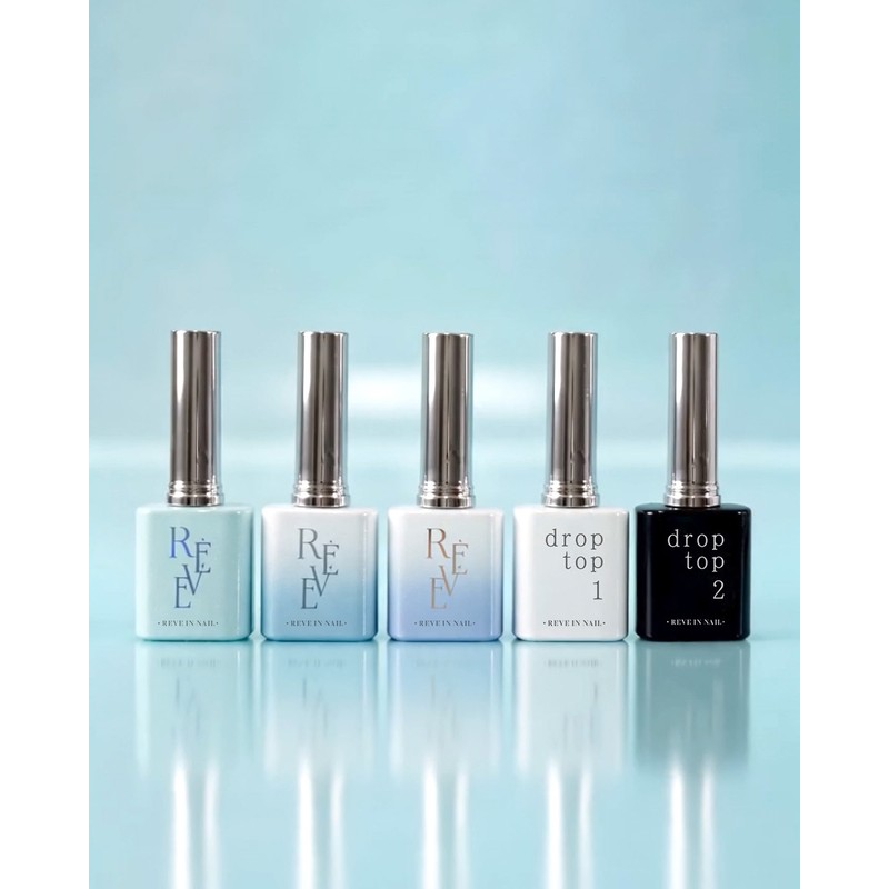 Revzel Water Bubble Glitter Magnetic Gel 5-piece set / 레브젤