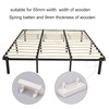 Yibuy 30Pcs Plastic Single End Caps Bed Slat Holders for